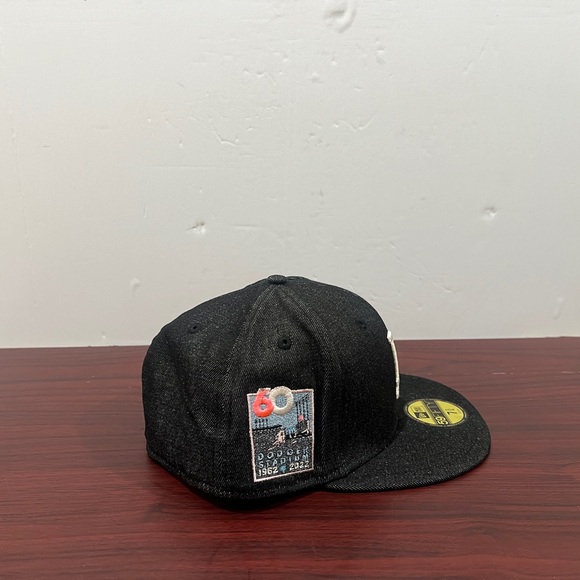 New Era, 59Fifty Fitted Hat, Los Angeles Dodgers, Denim - Picture 3 of 10